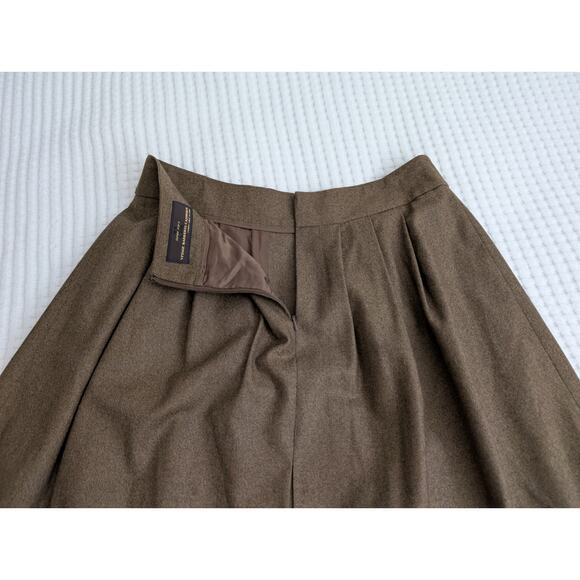brooks brothers vitale barberis canonico 100% wool skirt vintage size 8 - Picture 8 of 12